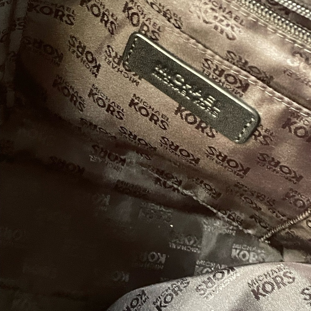 MICHAEL KORS BAG,Michael Kors Black Monogram Handbag - Picture 15 of 17